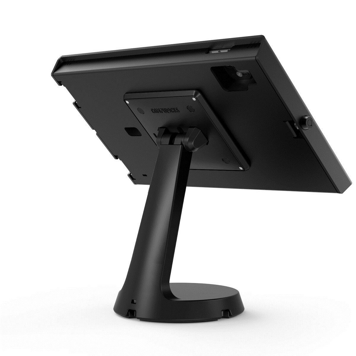 Bundle / VESA Mast Counter Stand + Apex Secured Enclosure Wall Mount for iPad Air M2 & M3 11in - Black