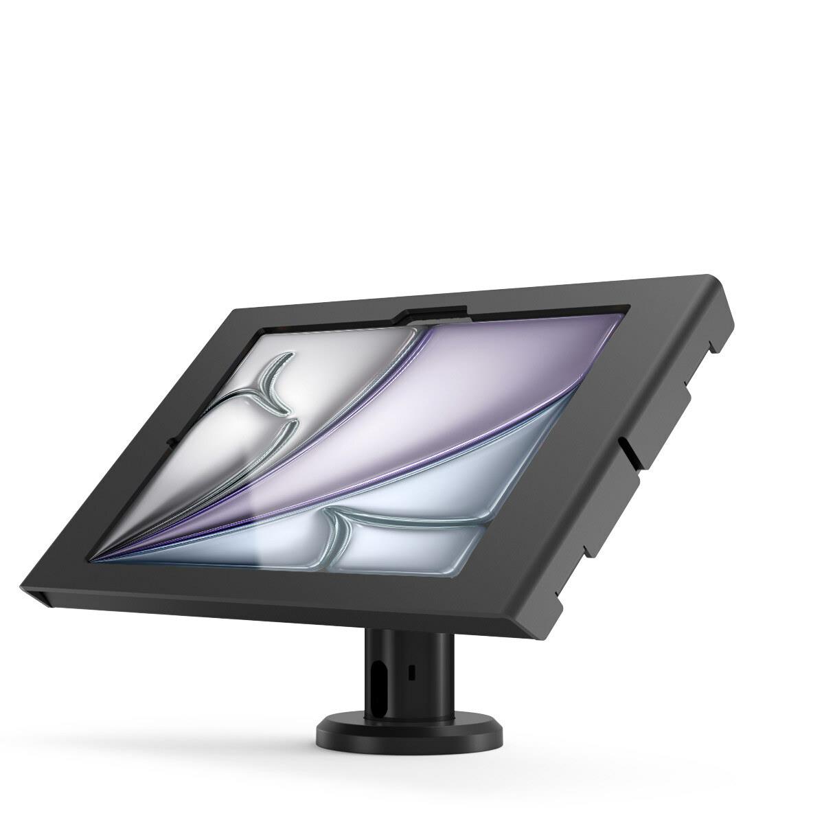 Bundle / Rise Stand, 4in/ 10cm + Apex Secured Enclosure Wall Mount for iPad Air M2 & M3 11in - Black