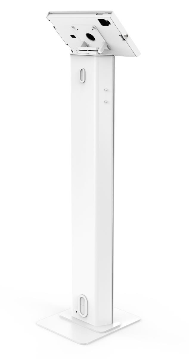Bundle / BrandMe Floor Stand + Apex Secured Enclosure Wall Mount for iPad Air M2 & M3 11in - White