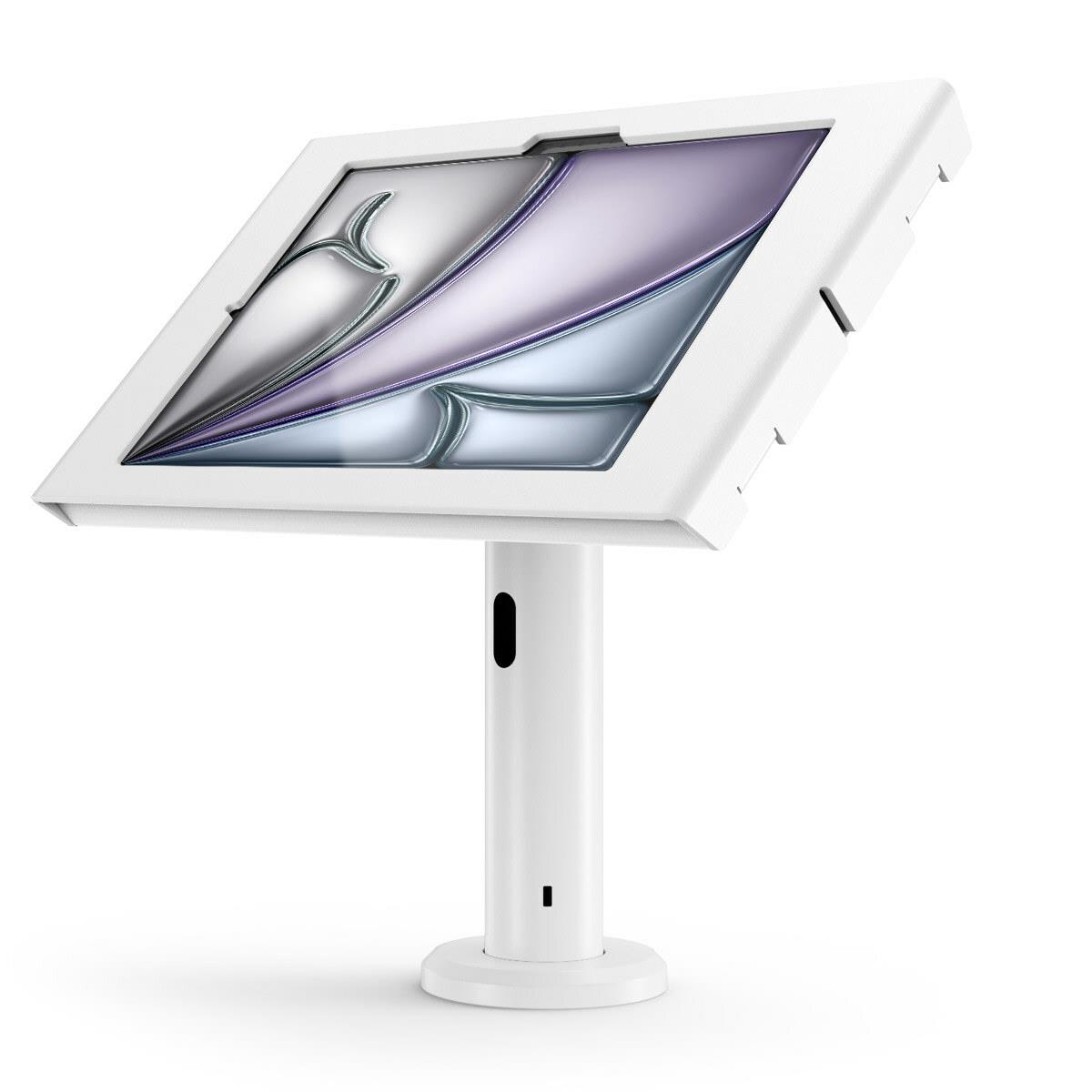 Bundle / Rise Stand, 8in/ 20cm + Apex Secured Enclosure Wall Mount for iPad Air M2 & M3 11in - White
