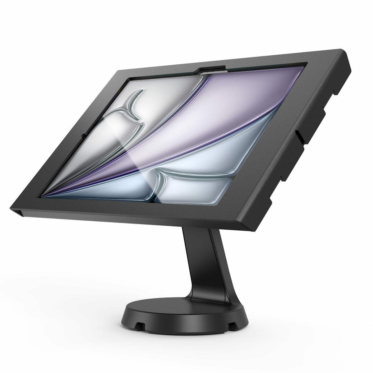 Bundle / VESA Mast Counter Stand + Apex Secured Enclosure Wall Mount for iPad Air M2/M3 13in (2024) - Black