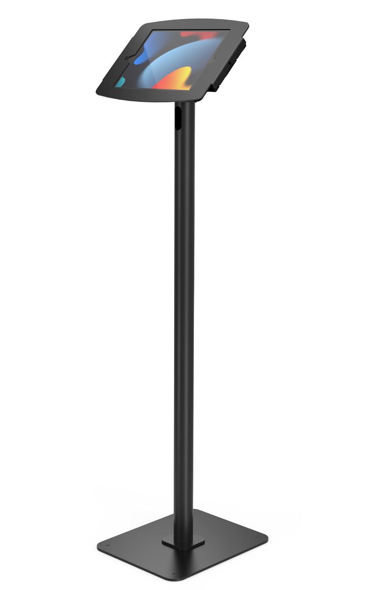 Bundle / Swift Floor Stand + Space, Enclosure for iPad 10.2in 7-9th Gen (2019-2021) - Black