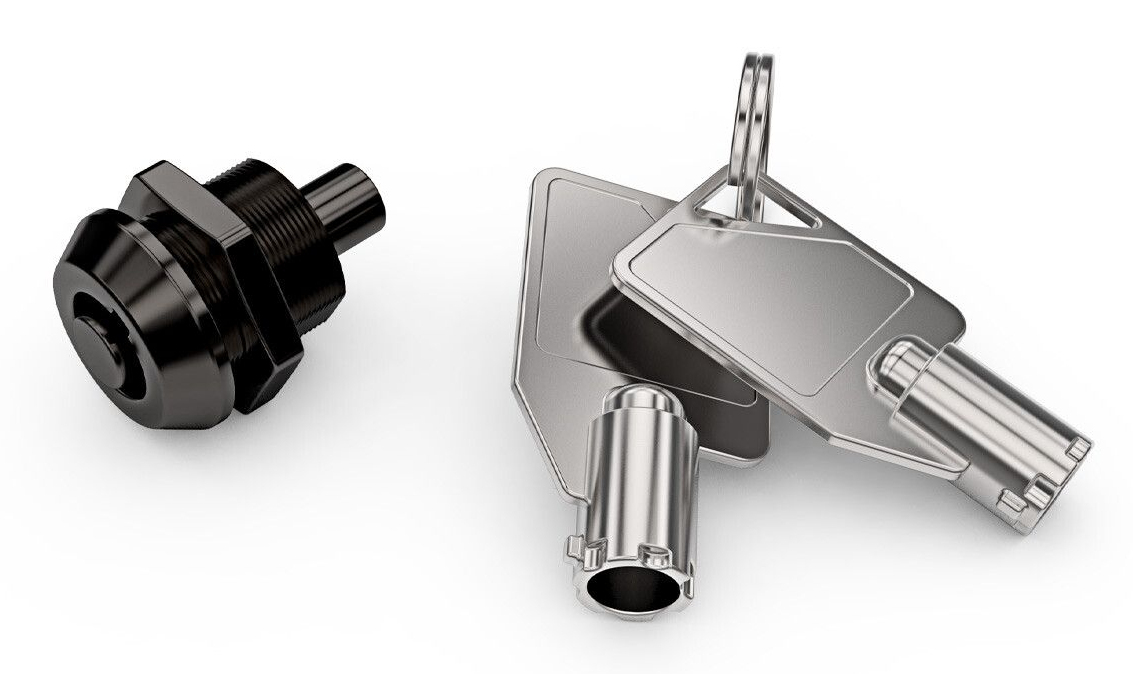 Keyed Alike Cylinders (All Key Sets Are the Same) - Black