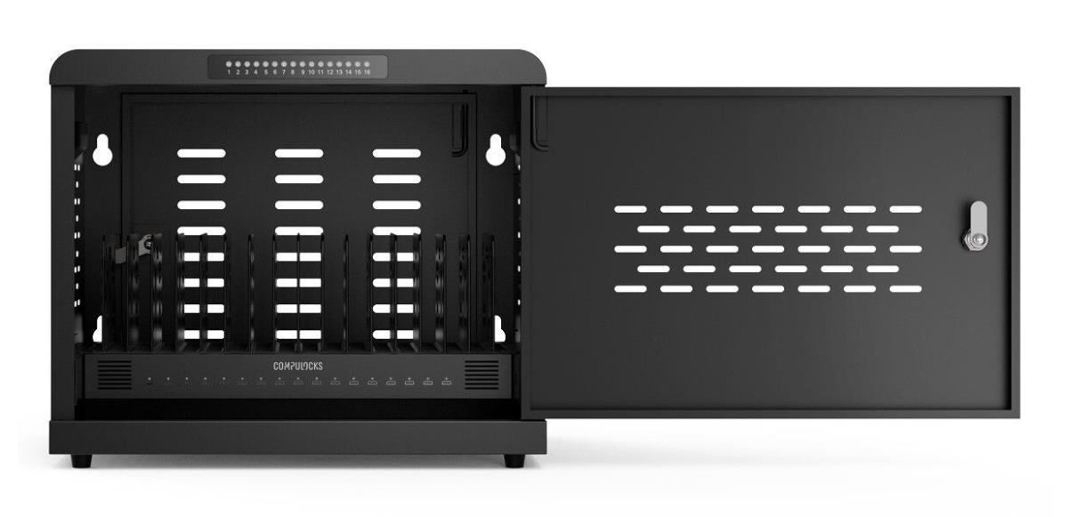 Charging & Locking Cabinet for 16 Notebo