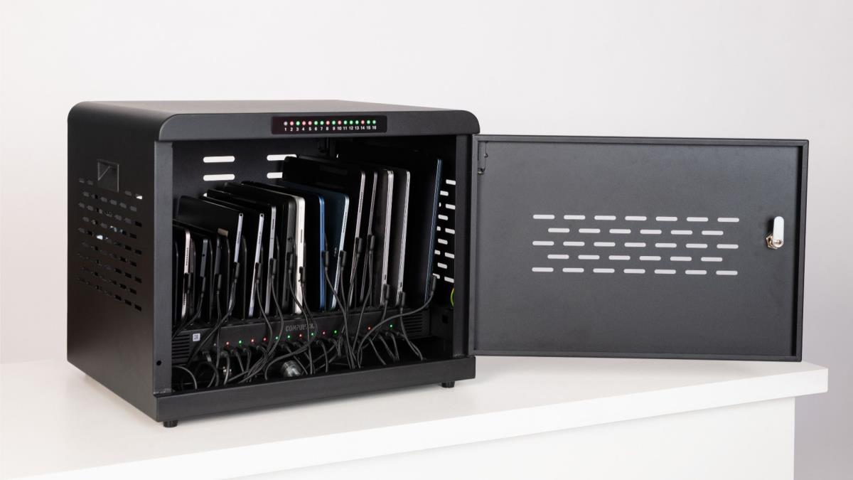 Charging & Locking Cabinet for 16 Notebo