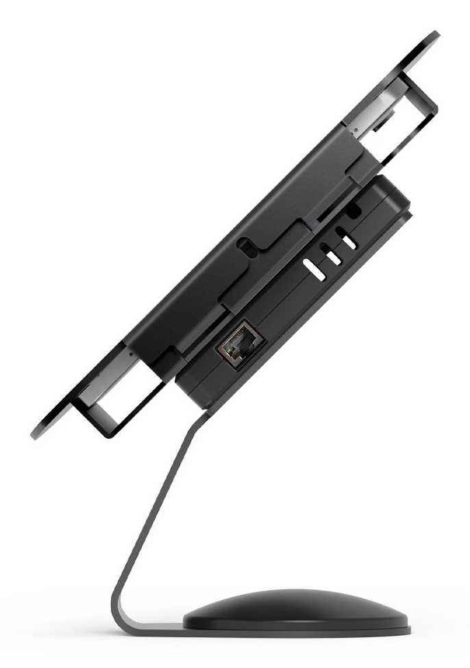 Bundle / VESA Fixed 45 Degree Core Counter Stand or Wall Mount + Space Enclosure + Plus Hub VESA Box for Galaxy Tab A8 10.5in - Black