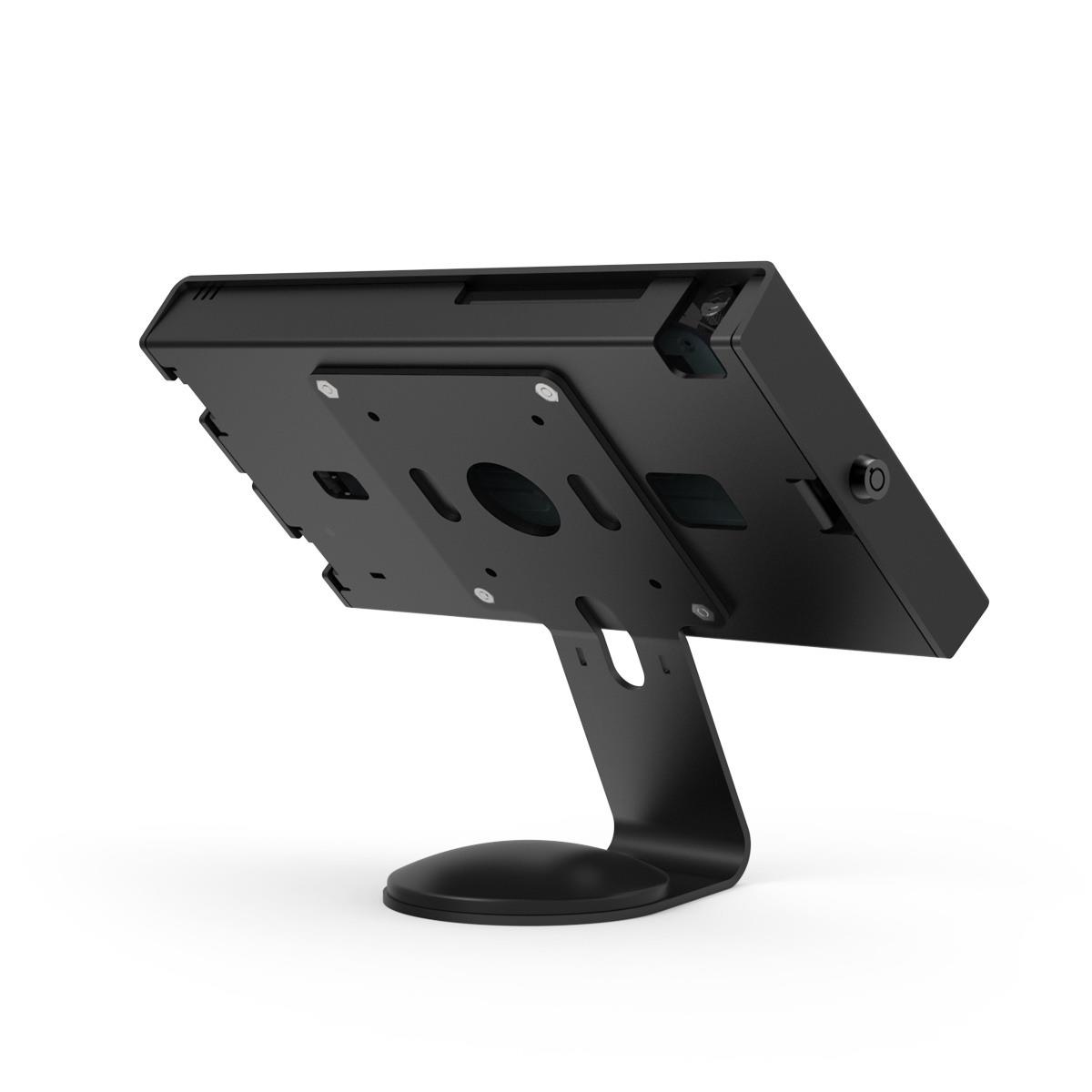 Bundle / VESA Fixed 45 Degree Core Counter Stand or Wall Mount + Apex Enclosure Wall Mount for Galaxy Tab Active 3/5 8in - Black