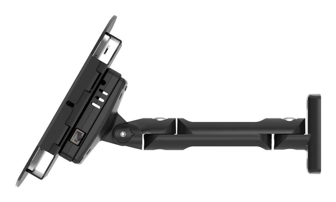 Bundle / Swing Wall Mount Arm + Space Enclosure + Plus Hub VESA Box for Galaxy Tab A8 10.5in - Black