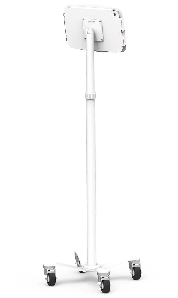 Bundle / Rolling Rise Stand + Space, Enclosure for iPad 10th-11th (A16) Gen - White