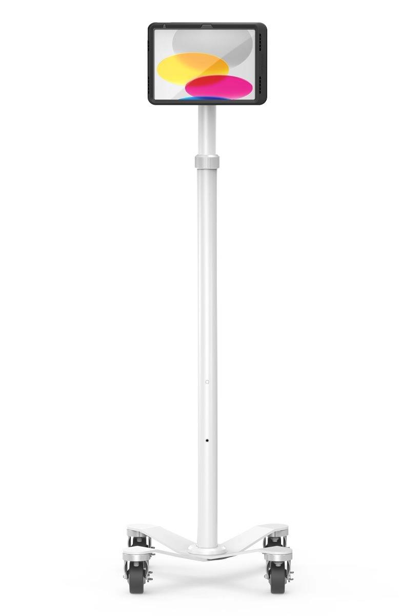 Bundle / Rolling Rise Stand + PowerMove for iPad 10th-11th (A16) Gen - White