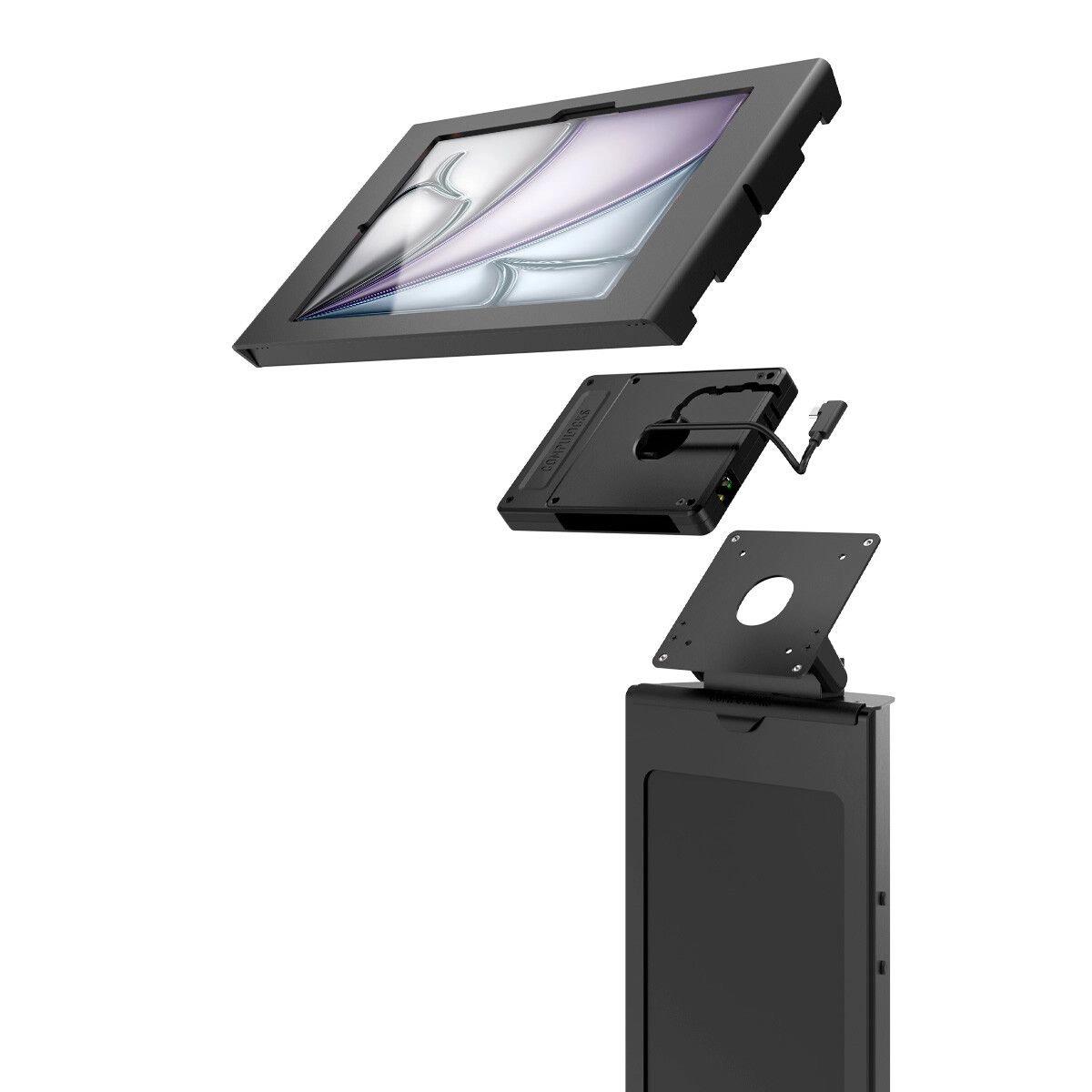 Bundle / BrandMe Floor Stand + Magnetix Mount + Plus Hub VESA Box + Plus Hub VESA Box - Black