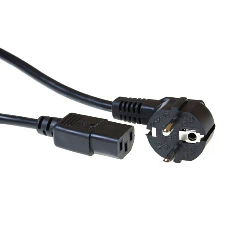 Power Cord 230v Black 5m
