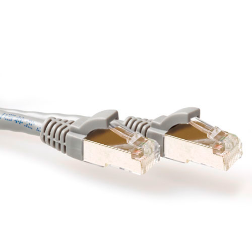 CAT6a Pimf Patch Cable Grey 1m