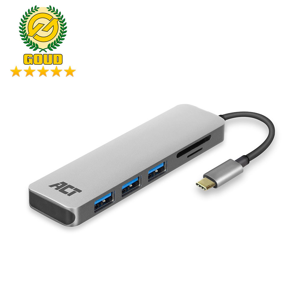 USB-C Hub Card Reader 3xUSB A F 0.15m