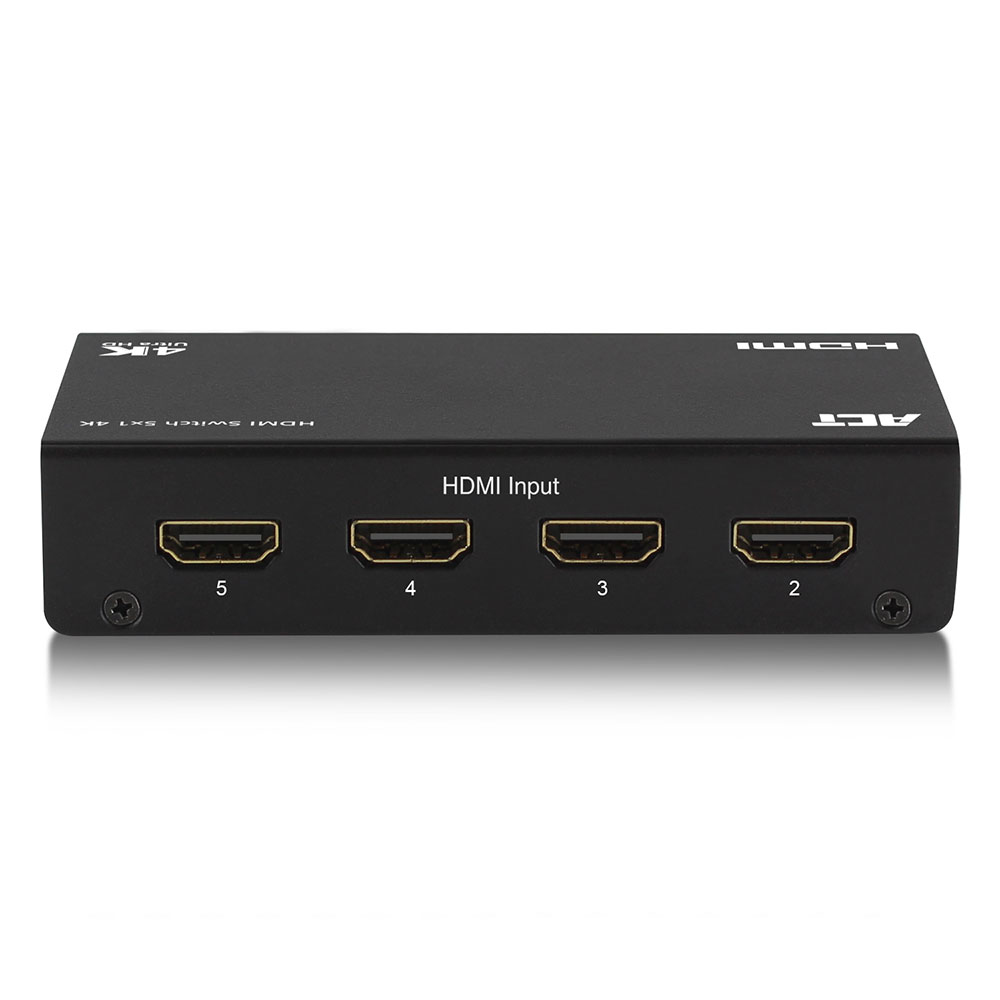 Act 5x 1 Hdmi Switch, 3D And 4k Support