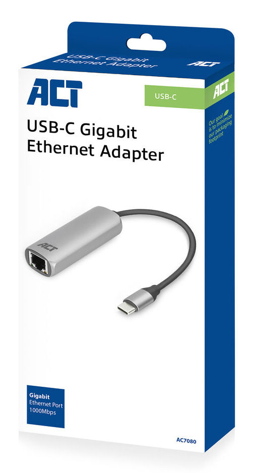 USB-C Gigabit network adapter