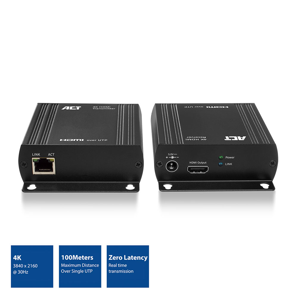 HDMI Over CATX Extender Set up To 100M