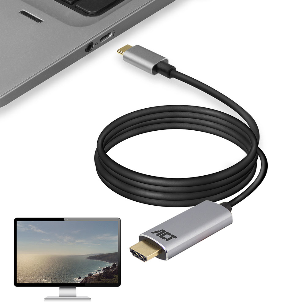 USB-C to HDMI Male Connection Cable 4k