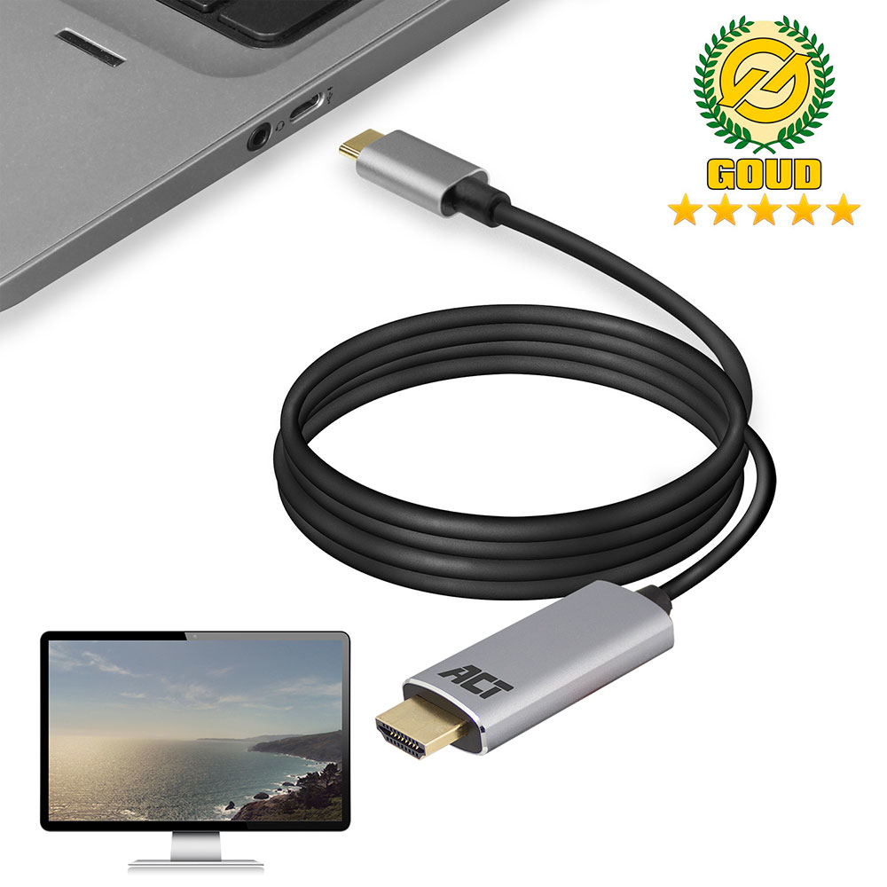 USB-C to HDMI Male Connection Cable 4k