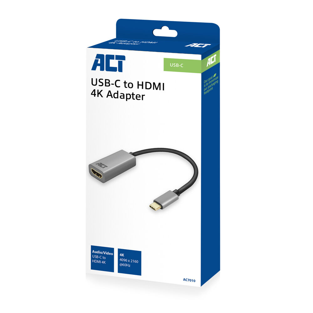 USB-C to HDMI female adapter 4K