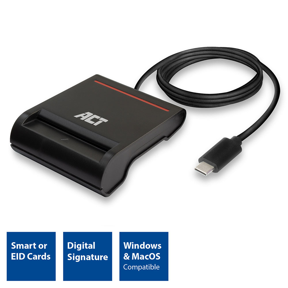 USB-C Smart Card ID Reader