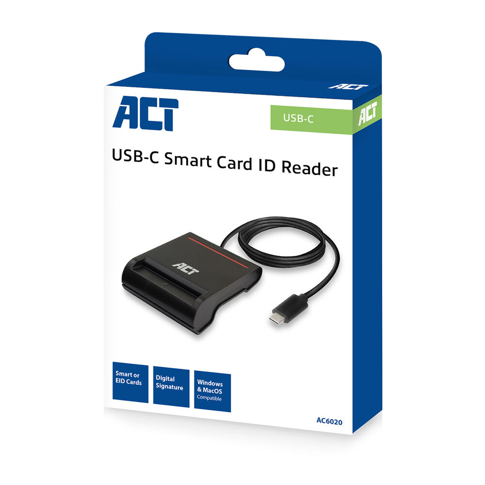 USB-C Smart Card ID Reader