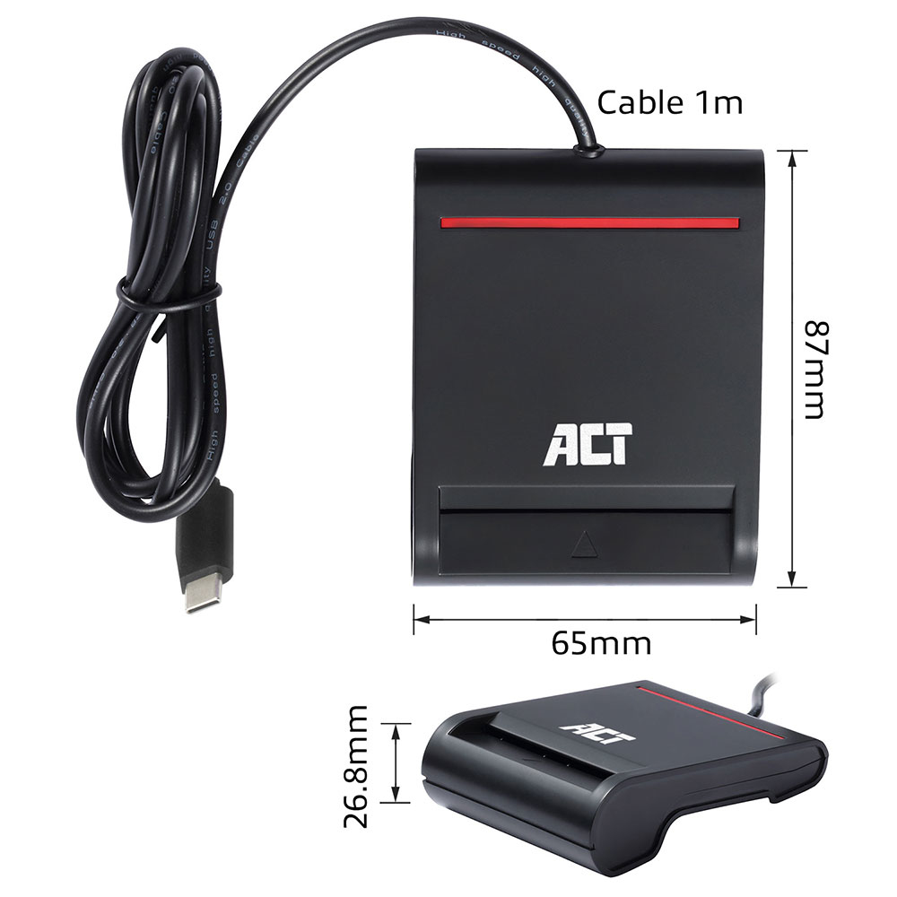 USB-C Smart Card ID Reader