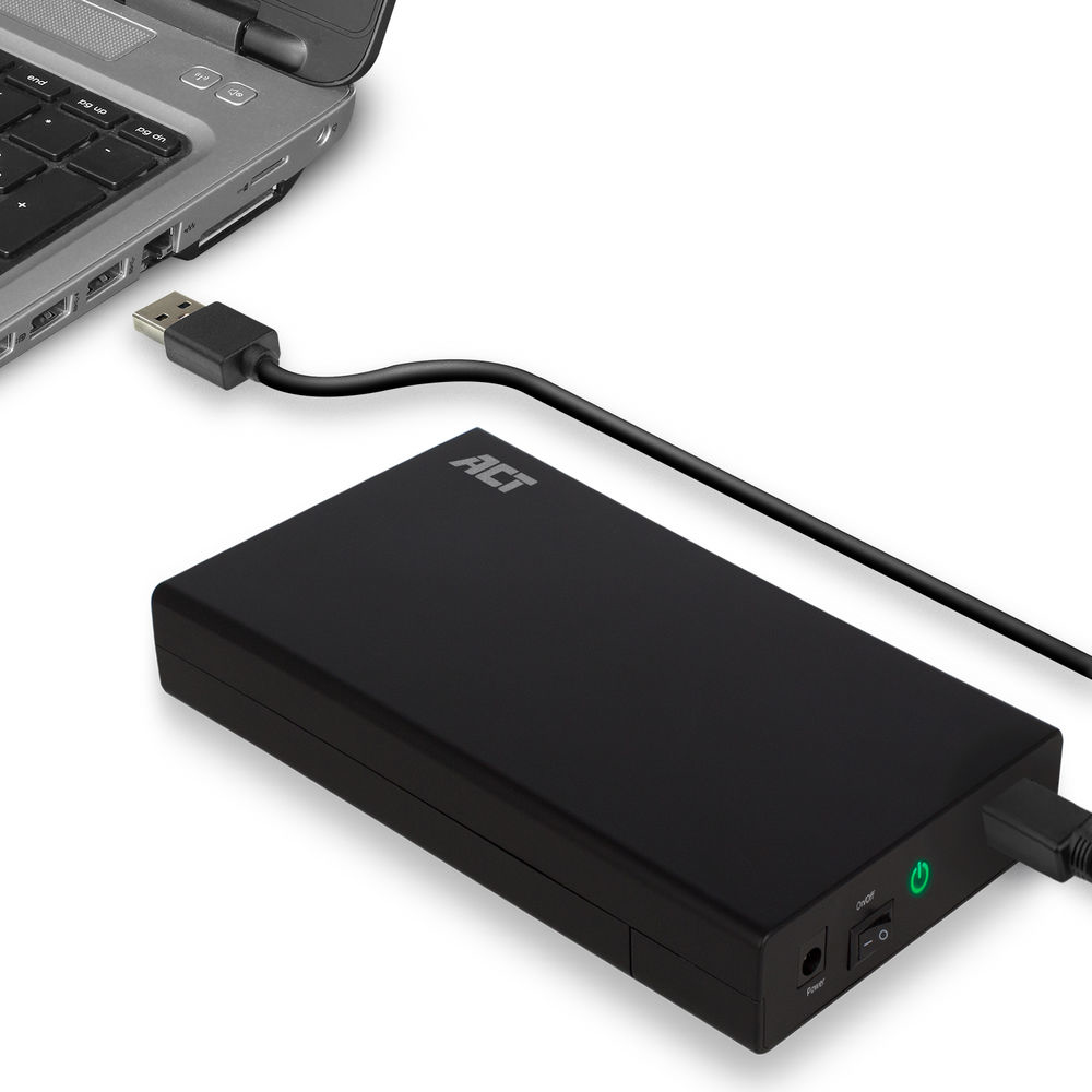 3.5in SATA Hard Drive Enclosure Screwless USB 3.2 Gen1