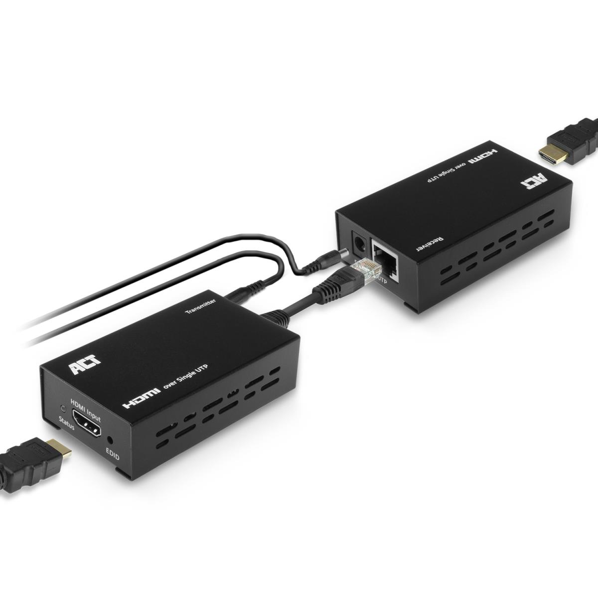 HDMI Extender Set Single CAT6 50m 3D Support