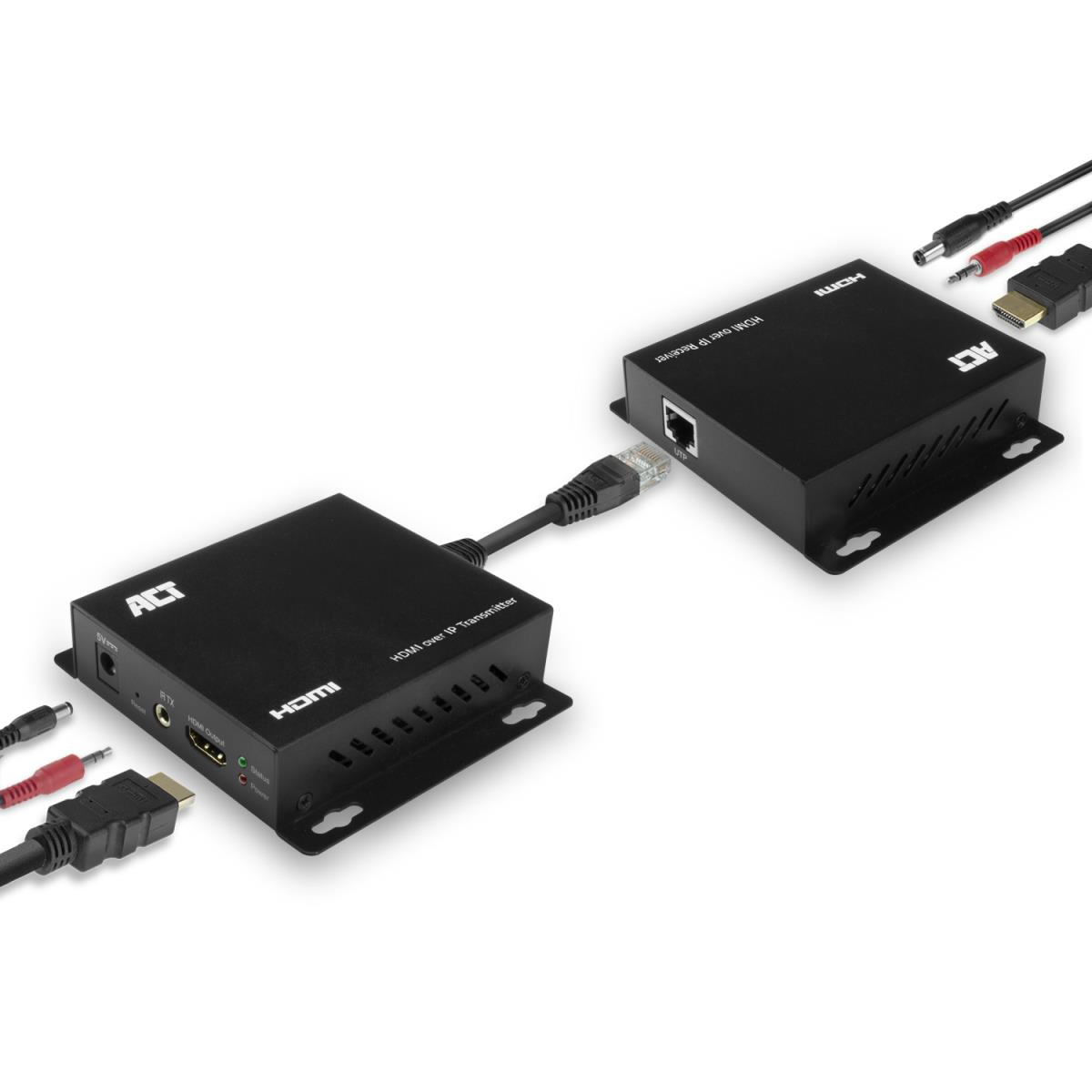 HDMI Over IP Extender Set CATX up to 100m