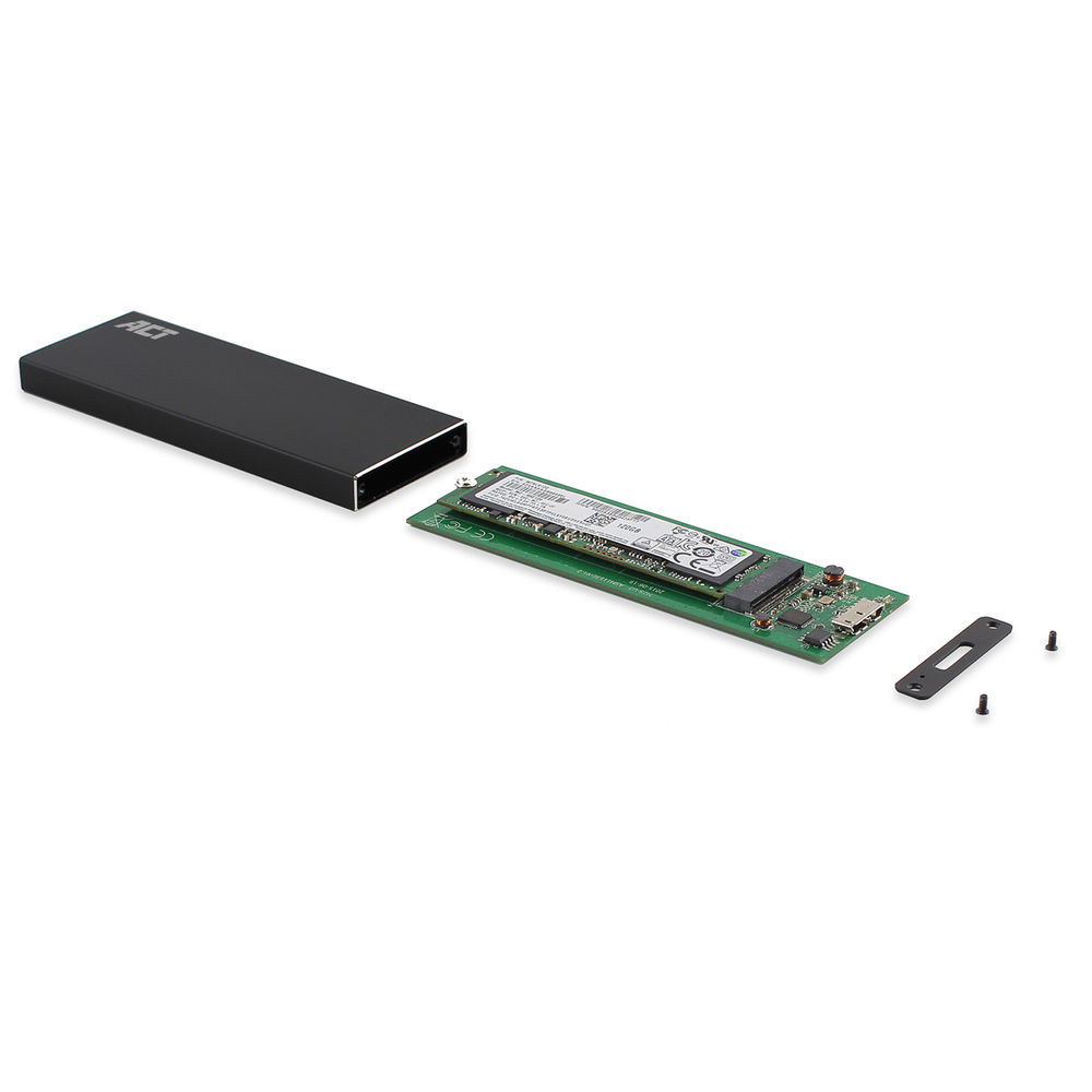 M.2 SATA SSD enclosure, USB 3.2 Gen1