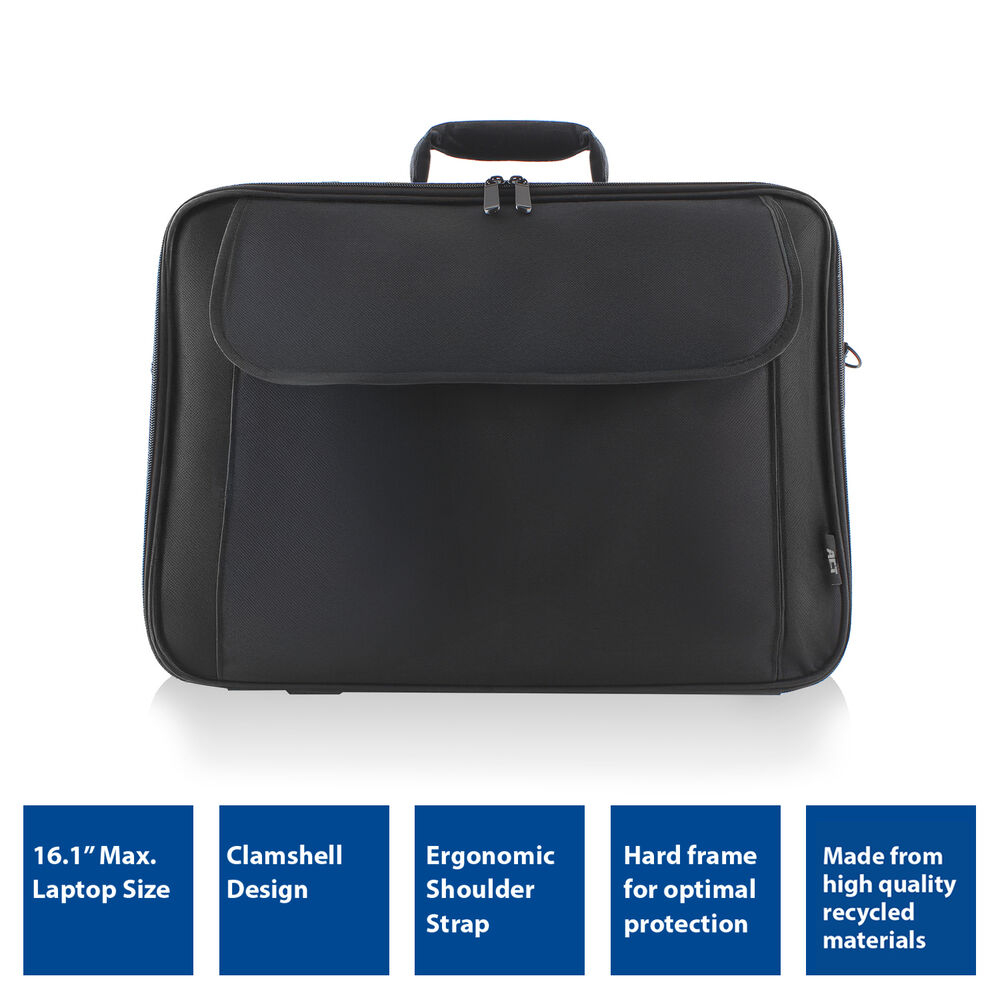 Office Shoulder Laptop Bag 15-16in - Black