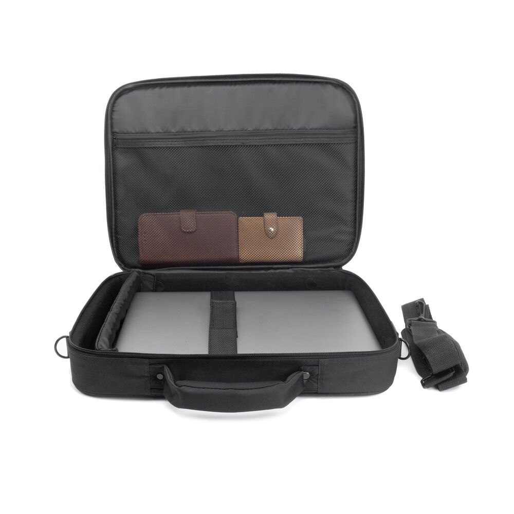 Office Shoulder Laptop Bag 15-16in - Black