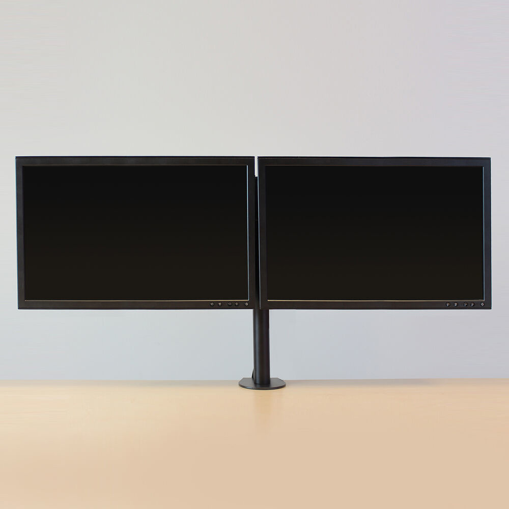 Monitor Desk Mount 2 Screens Up To 32in Vesa
