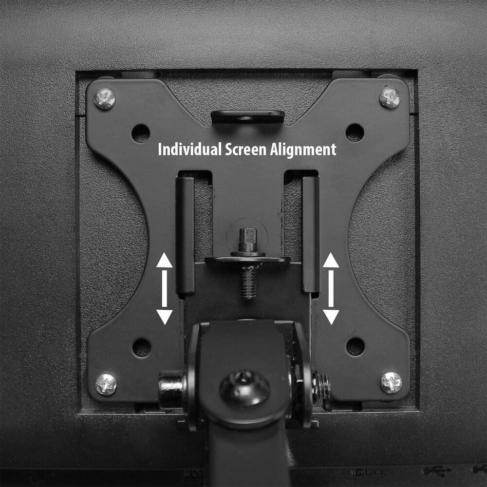 Monitor Desk Mount 2 Screens Up To 32in Vesa