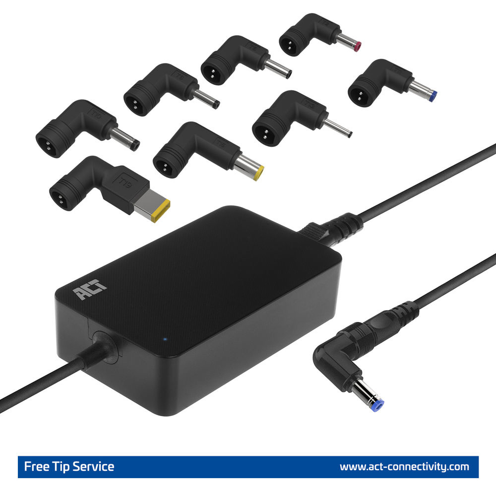 Slim Size Laptop Charger 65w (for Laptops Up To 15.6 In)