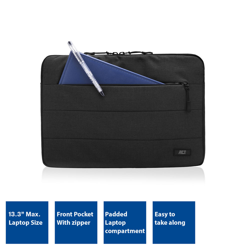 City Laptop Sleeve 13.3in Black