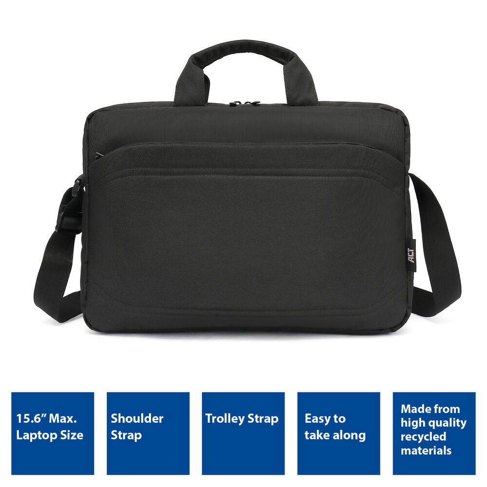 Metro Laptop Bag 15.6in Black