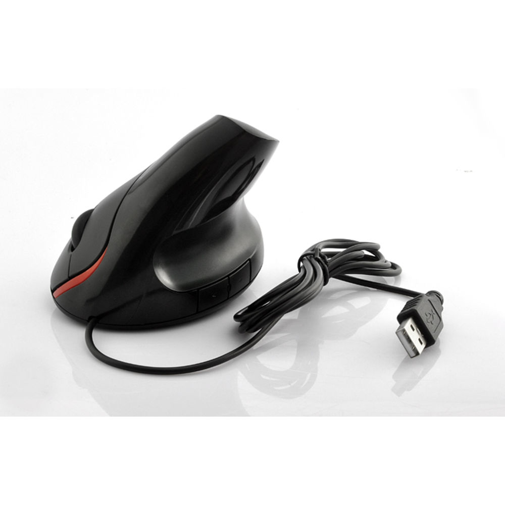 Vertical Mouse USB-a Ergonomic 1000 Dpi Black