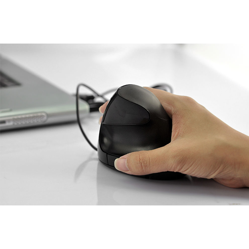 Vertical Mouse USB-a Ergonomic 1000 Dpi Black