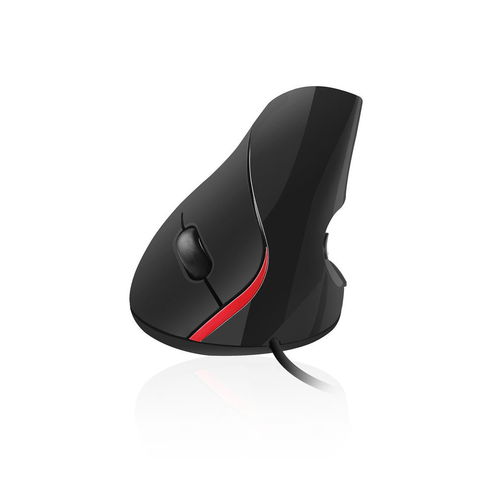 Vertical Mouse USB-a Ergonomic 1000 Dpi Black