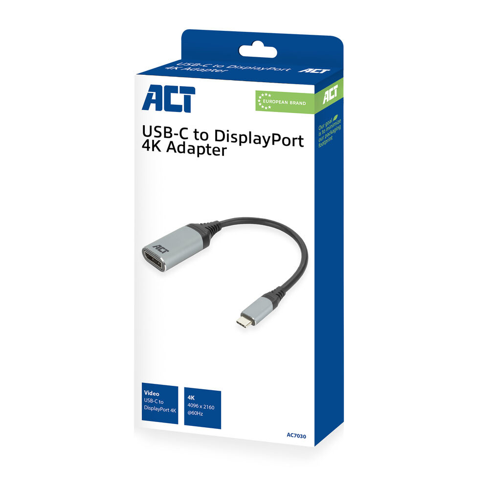 USB-C to DisplayPort female adapter 4K