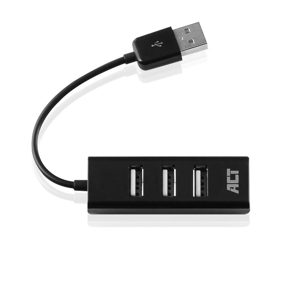 USB Hub 2.0 4x USB-A Mini