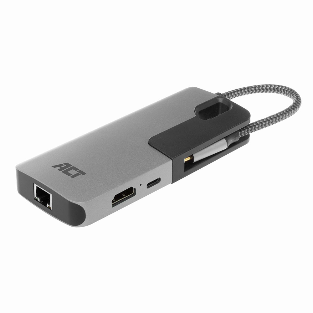Docking USB-C to HDMI / Gigabit Ethernet/ 3 x USB-A / PD Pass-through - Meter