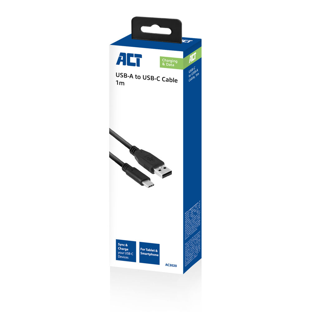 USB 3.2 Type-A to USB-C Cable 1M