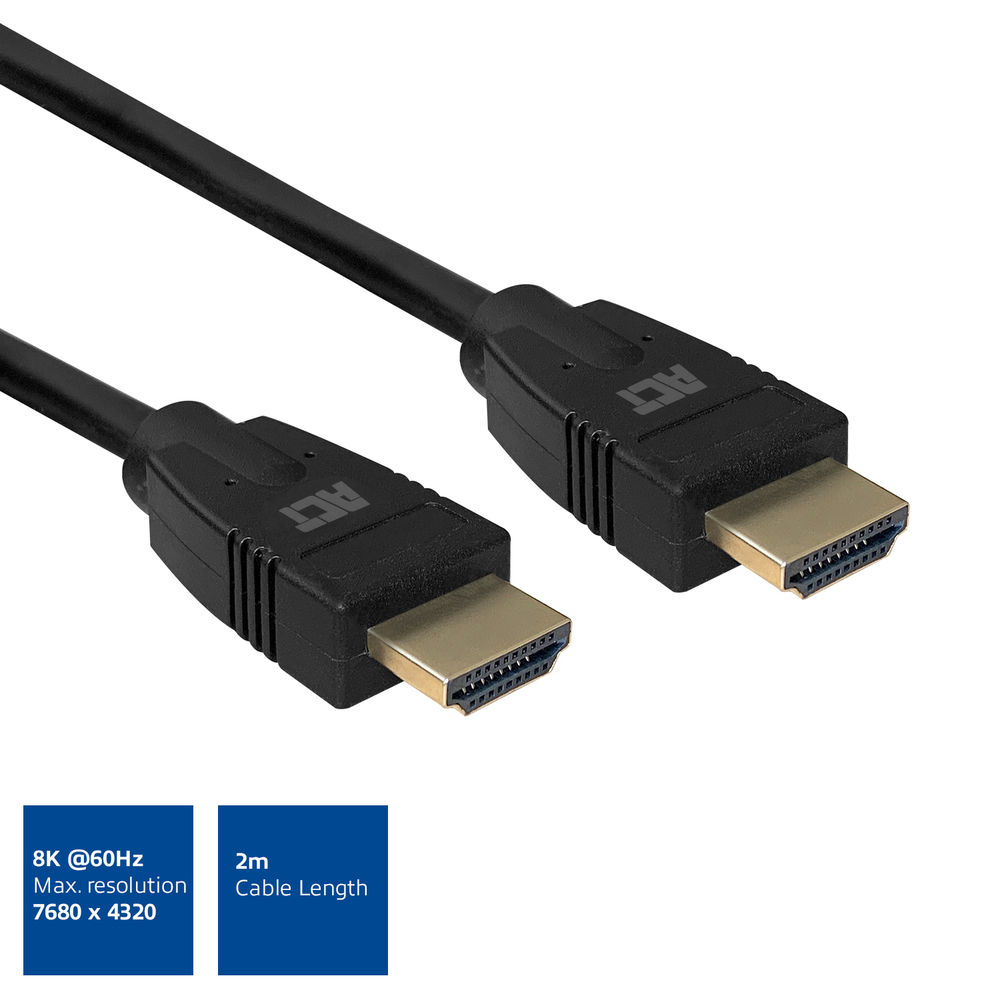 HDMI 8K Ultra High Speed Cable HDMI-A Male - HDMI-A Male 2m