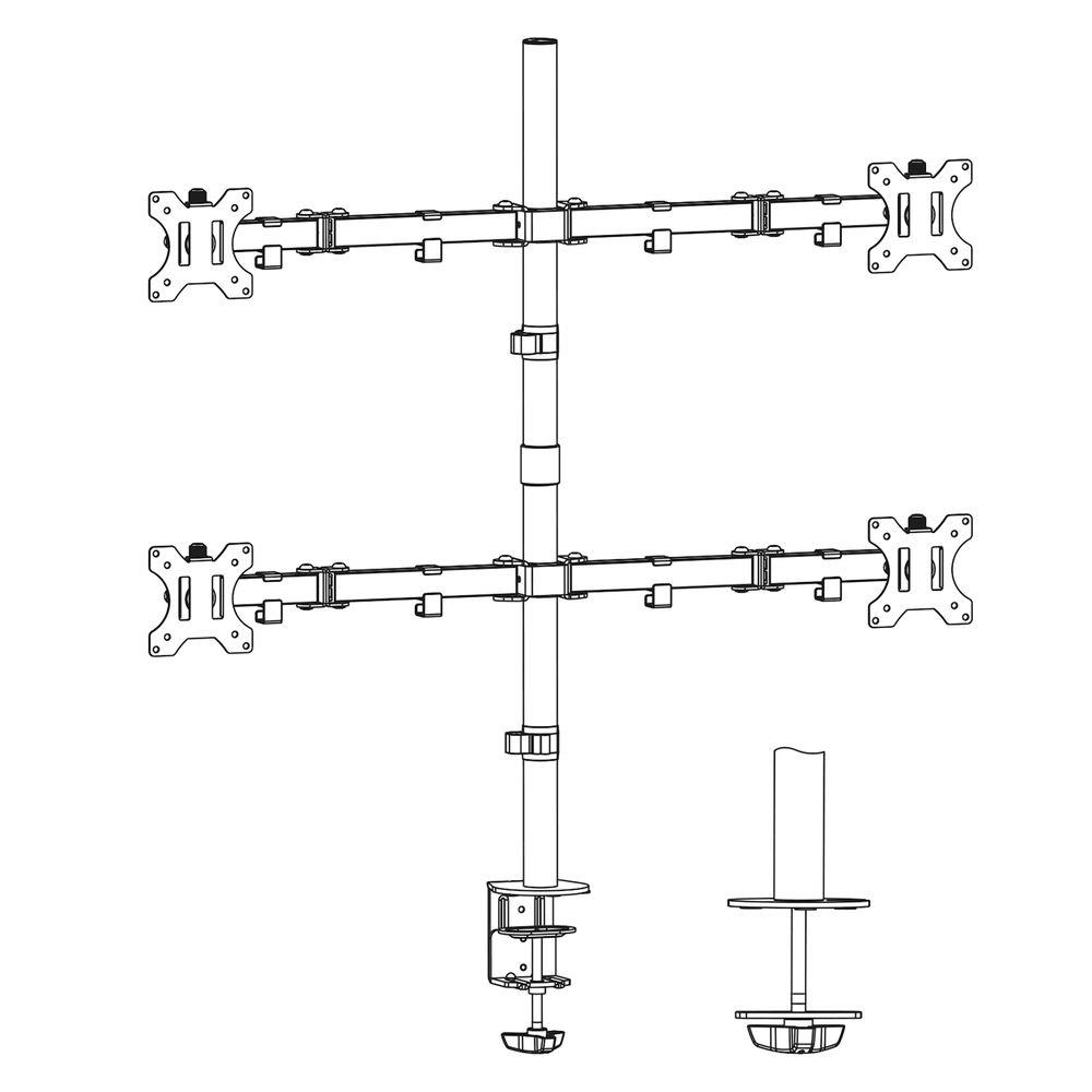 Quad Monitor Arm