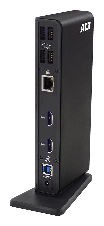 USB-c Or USB-a Dual Monitor Docking Station