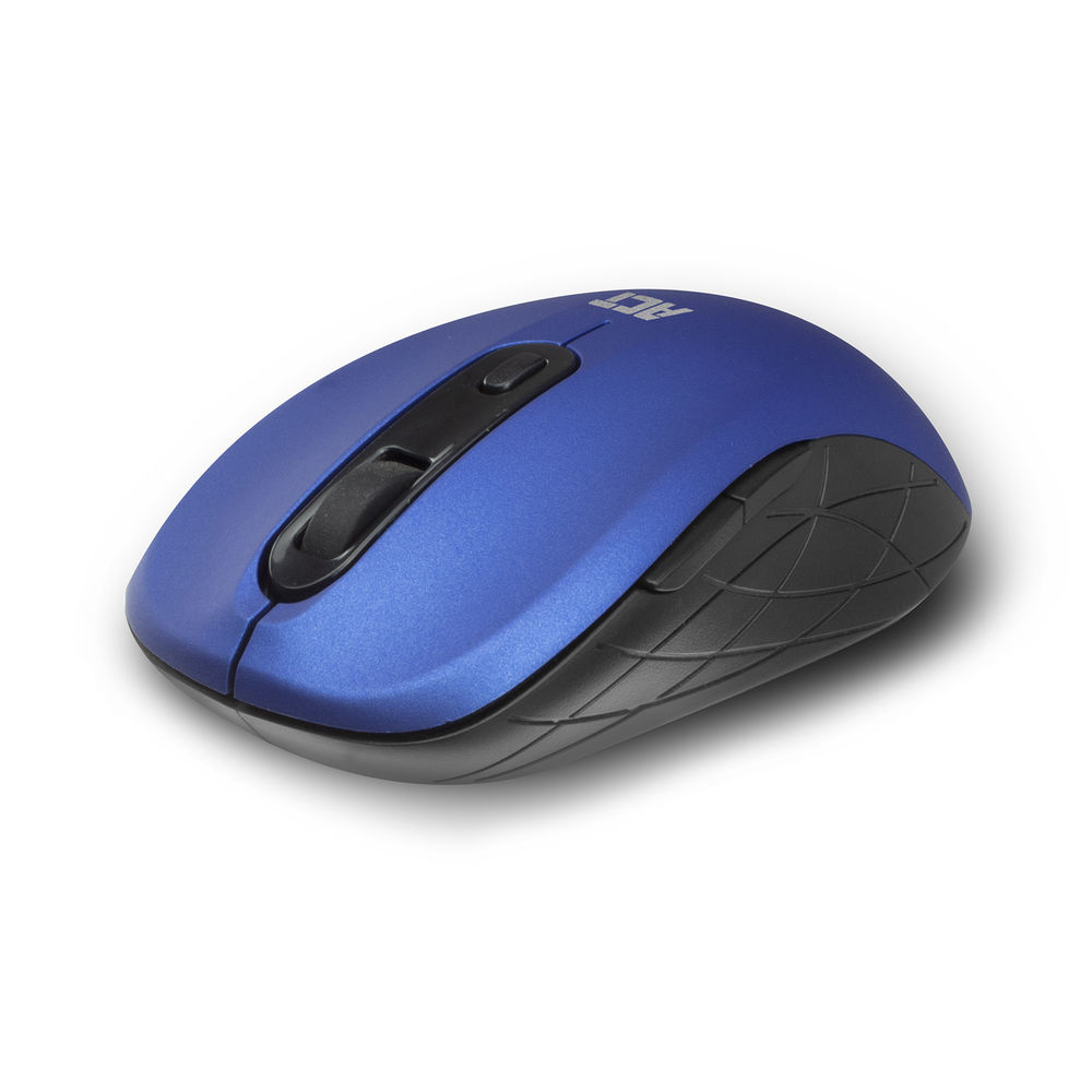 Wireless Mouse USB Nano Receiver 1600 dpi Blue