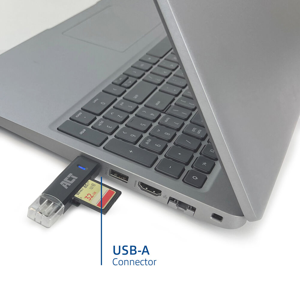 USB 3.2 Card Reader SD/micro SD USB-C of USB-A